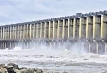 Ten gates of Jurala project lifted as heavy rains trigger huge flood inflow in Krishna river