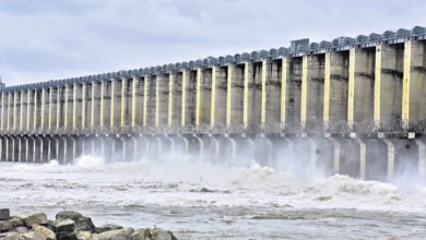 Ten gates of Jurala project lifted as heavy rains trigger huge flood inflow in Krishna river