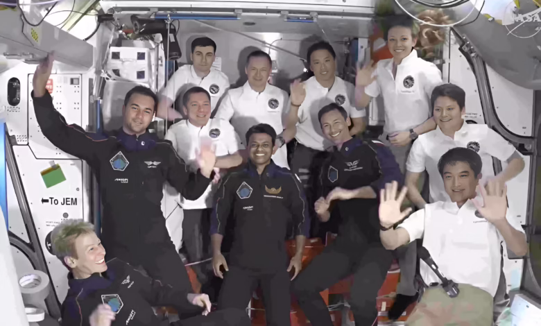 Shubhanshu Shukla in ISS Indian astronaut