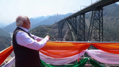 PM Modi to unveil world's highest railway bridge over River Chenab shortly