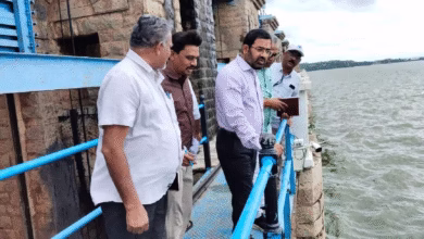 Hyderabad Rains Himayat Sagar Osman Sagar Water Level