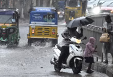 Heavy rain leaves Hyderabad water-logged