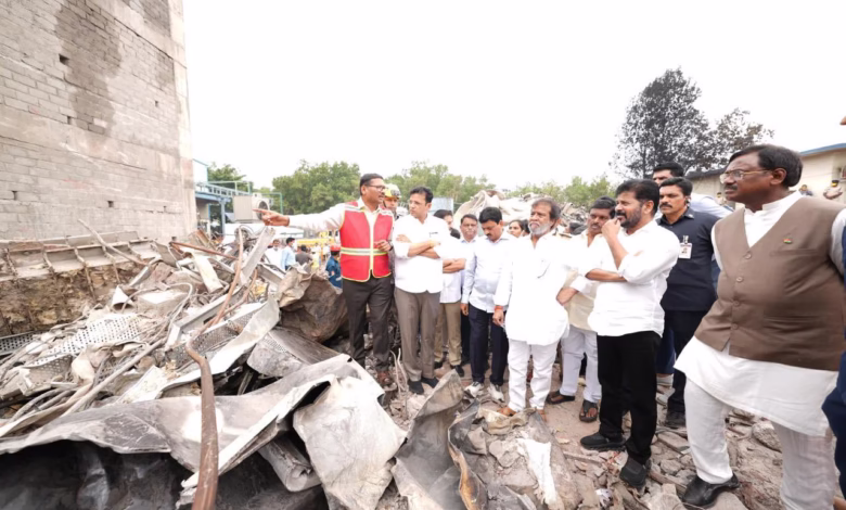 Telangana Factory Blast Pashamylaram Blast