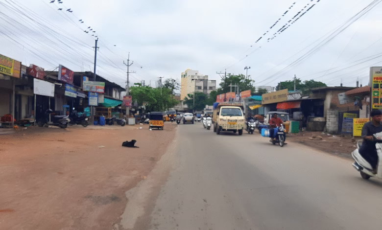Barkas Shaheen Nagar Airport Road, PahadiShareef Road Hyderabad Road Problems