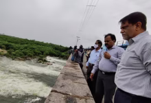 Himayathsagar water level