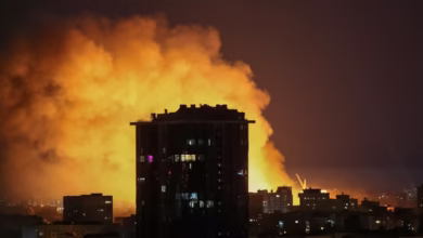 Russia Ukraine War, Kyiv Drone Attack, Zhuliany Airport Fire