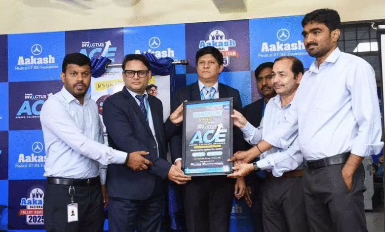 Aakash launched ANTHWE-2025, Aakash Invictus Ace Test for students