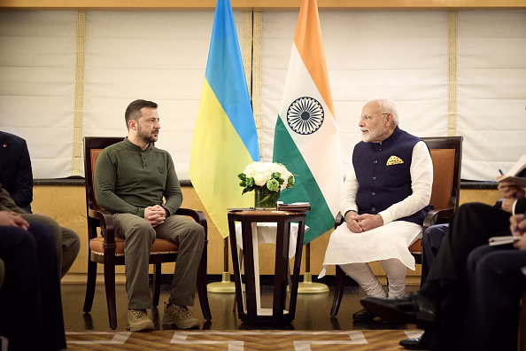 India Reaffirms Peaceful Stand on Russia-Ukraine Conflict, PM Modi Talks with Ukrainian President Zelenskyy
