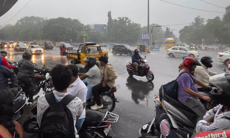 Heavy Rain Hyderabad, Thunderstorm Rain