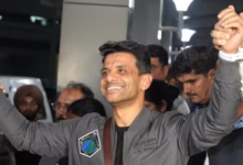Indian astronaut Shubhanshu Shukla, returned to Delhi after completing the Axiom-4 mission