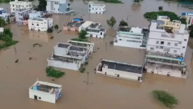 Telangana Floods News: 7 villagers rescued after 26 hours, 69 trains cancelled