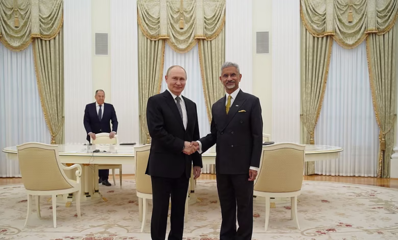 Jaishankar Putin meeting Moscow