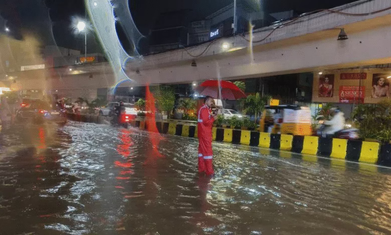 Heavy rainfall, flooding return to Hyderabad, Nampally records highest of 11.75 cm