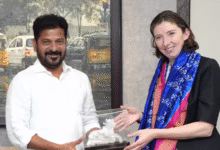 (SEO in English: Telangana CM Revanth Reddy meets British High Commissioner, discusses collaboration in education, science, and investment)