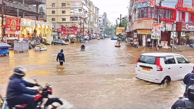 Hyderabad Rains, Hyderabad Floods, Hyderabad Heavy Rainfall, Hyderabad Traffic Jam, Tolichowki Floods, Hyderabad Waterlogging