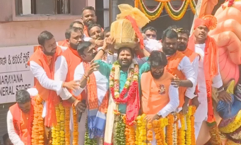 Balapur's famous Ganesh Laddo sells for Rs 35 lakh at auction