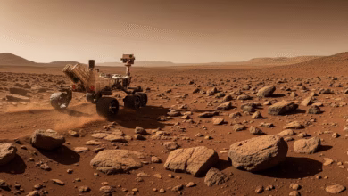 NASA released an image of the rock - a very fine-grained, rusty-red mudstone