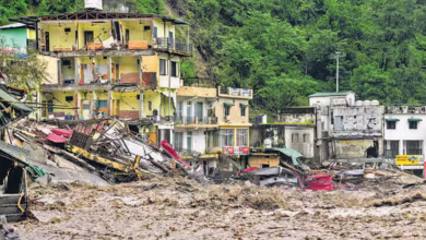 Dehradun Floods and Landslides: 17 Dead, 13 Missing, Roads and Bridges Swept Away in Uttarakhand