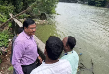 HYDRAA commissioner visits flood-hit Hyderabad colonies, orders nala restoration and relief measures