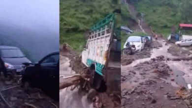 Cloudburst in Himachal Pradesh’s Bilaspur 10 vehicles buried, farms damaged