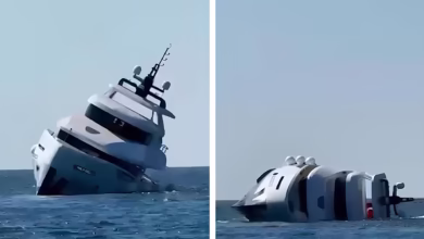 luxury yacht sinks minutes after launch in turkey