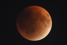 People of Hyderabad witnessed a breathtaking view of the total lunar eclipse