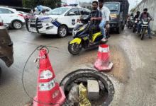 Hyderabad manhole accident, 5-year-old girl falls into open manhole, GHMC HMWSSB Hydraa clash