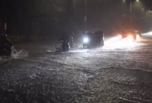 Sudden downpour lashes Hyderabad, traffic crawls on waterlogged roads