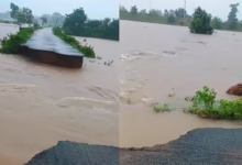 Sangareddy heavy rains, crops damaged Sangareddy, Saidapur road washed away