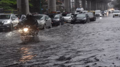 Torrential rains paralyze the city in Hyderabad, causing waterlogging, traffic jams and inconvenience to citizens