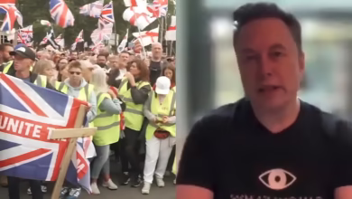 Elon Musk sparks controversy at London’s largest far-right rally with “Fight or Die”