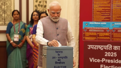 Vice President election 2025, CP Radhakrishnan, Sudershan Reddy, Modi vote