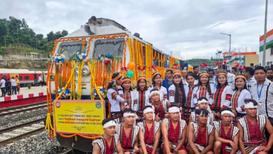 Mizoram rail connectivity, PM Modi inaugurates Bairabi-Sairang rail line